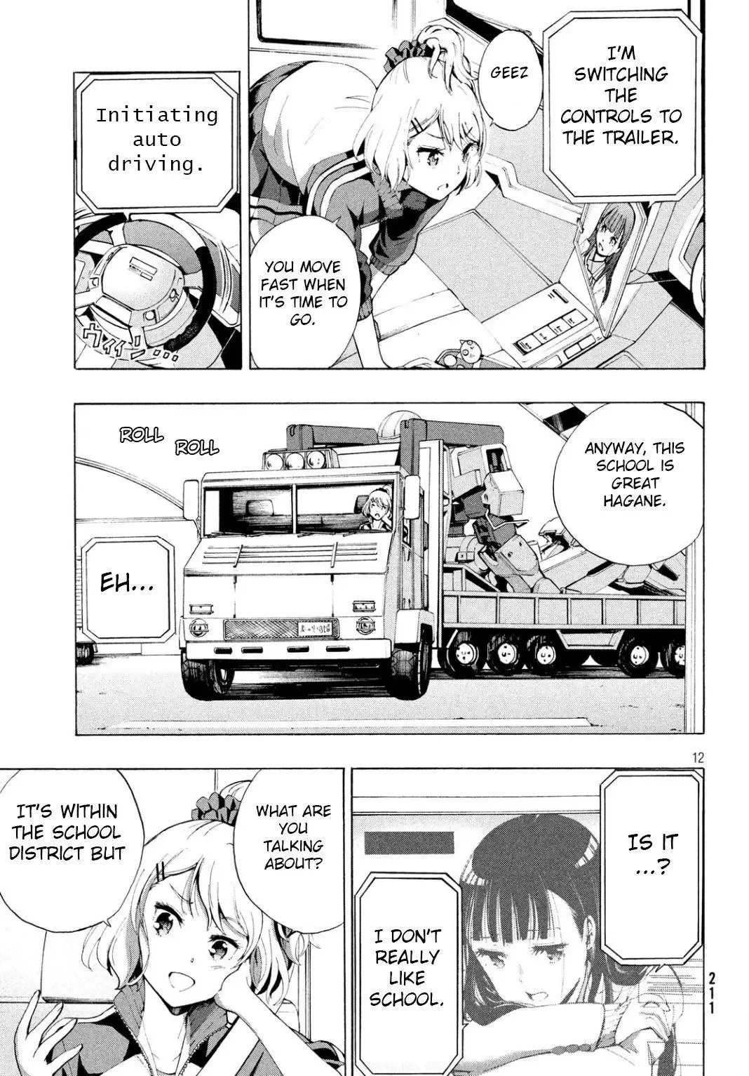 Robot Izonkei Joshi no Meiwaku na Nichijou Chapter 1 page 11