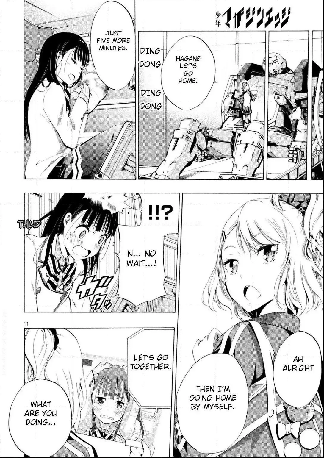 Robot Izonkei Joshi no Meiwaku na Nichijou Chapter 1 page 10