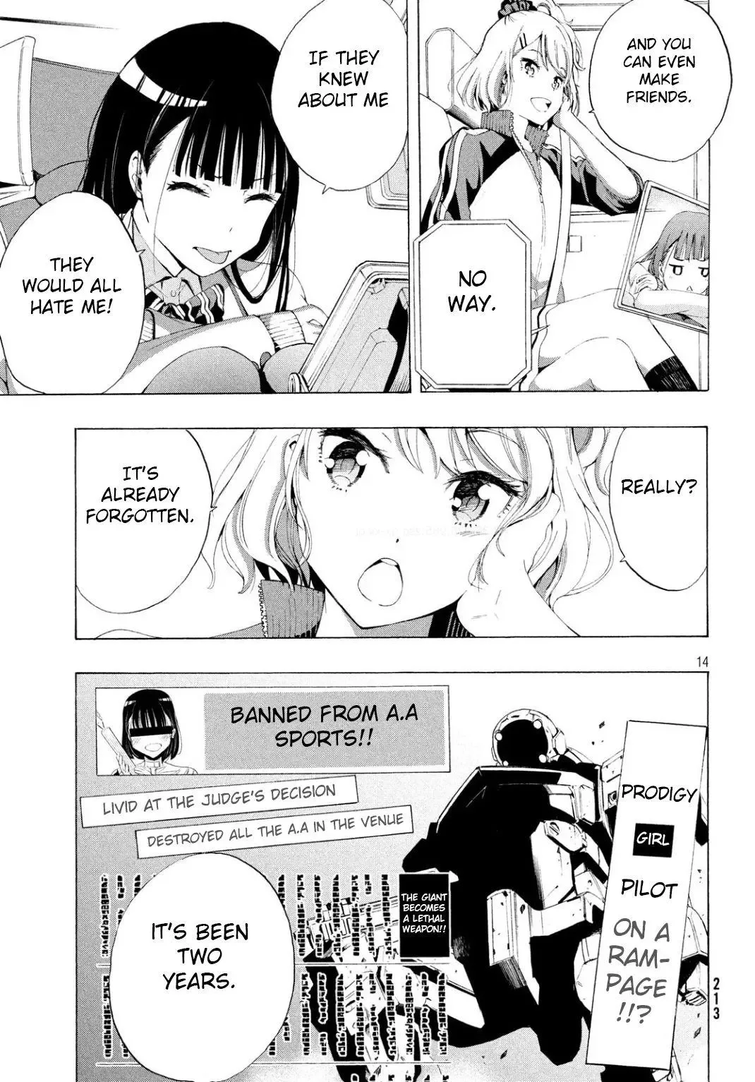 Robot Izonkei Joshi no Meiwaku na Nichijou Chapter 1 page 13