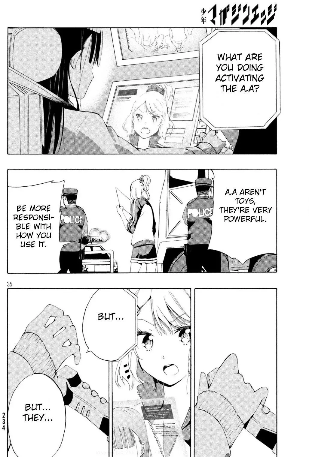 Robot Izonkei Joshi no Meiwaku na Nichijou Chapter 1 page 31