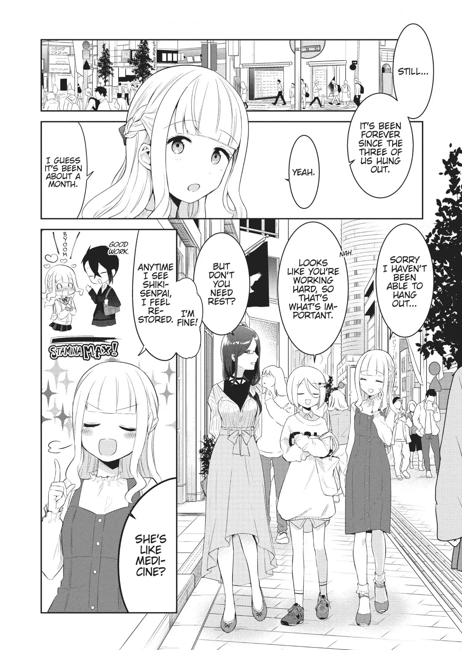 Ikemen Sugidesu Shiki-senpai! Chapter 3 page 2
