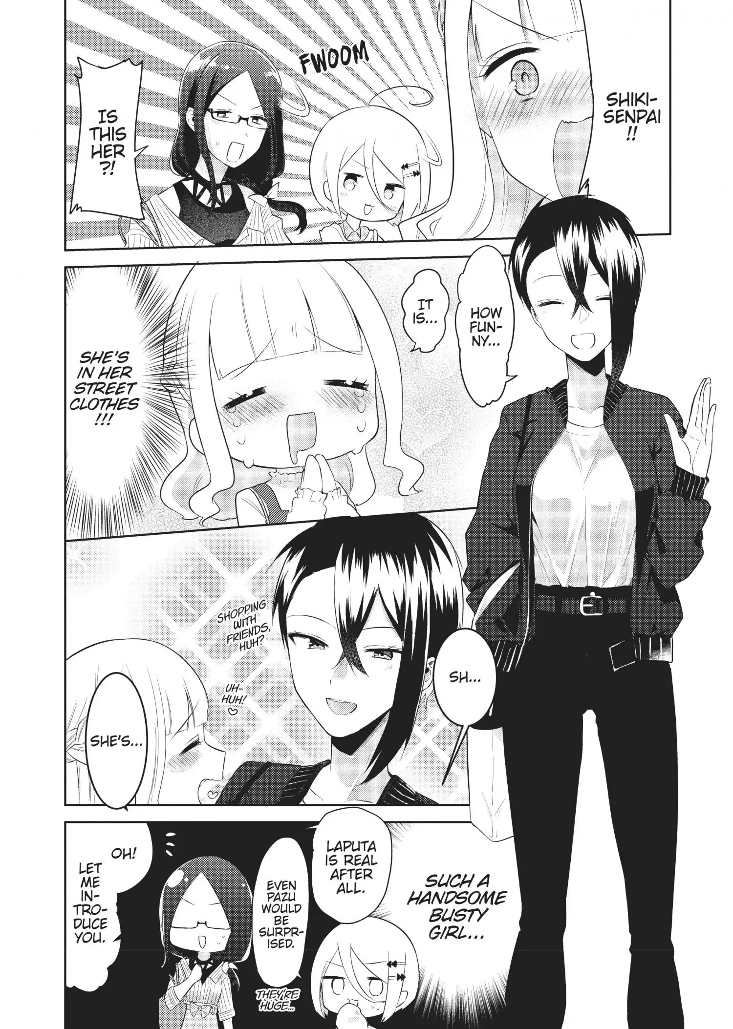 Ikemen Sugidesu Shiki-senpai! Chapter 3 page 4