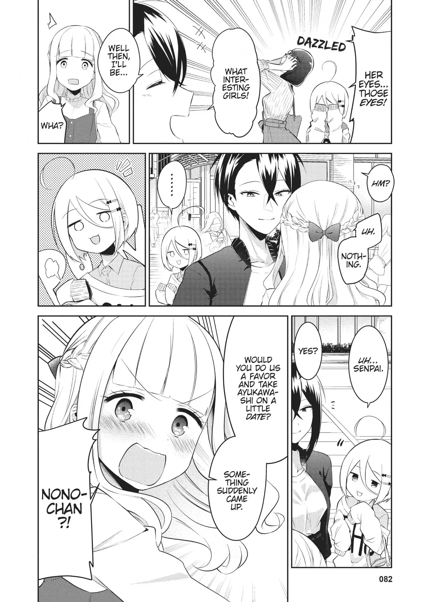 Ikemen Sugidesu Shiki-senpai! Chapter 3 page 6