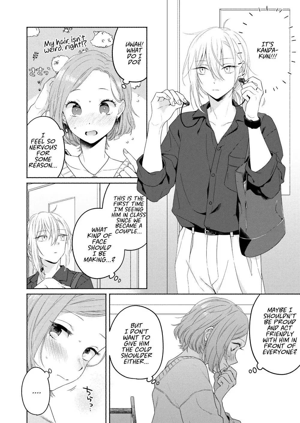 Handsome Girl and Sheltered Girl Chapter 2 page 2