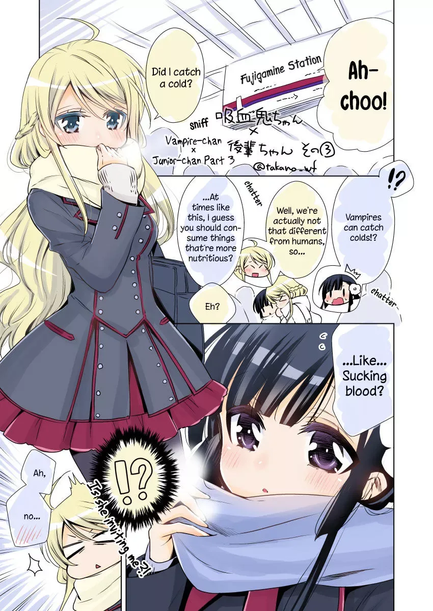 Vampire-chan x Junior-chan Chapter 2.5 page 9