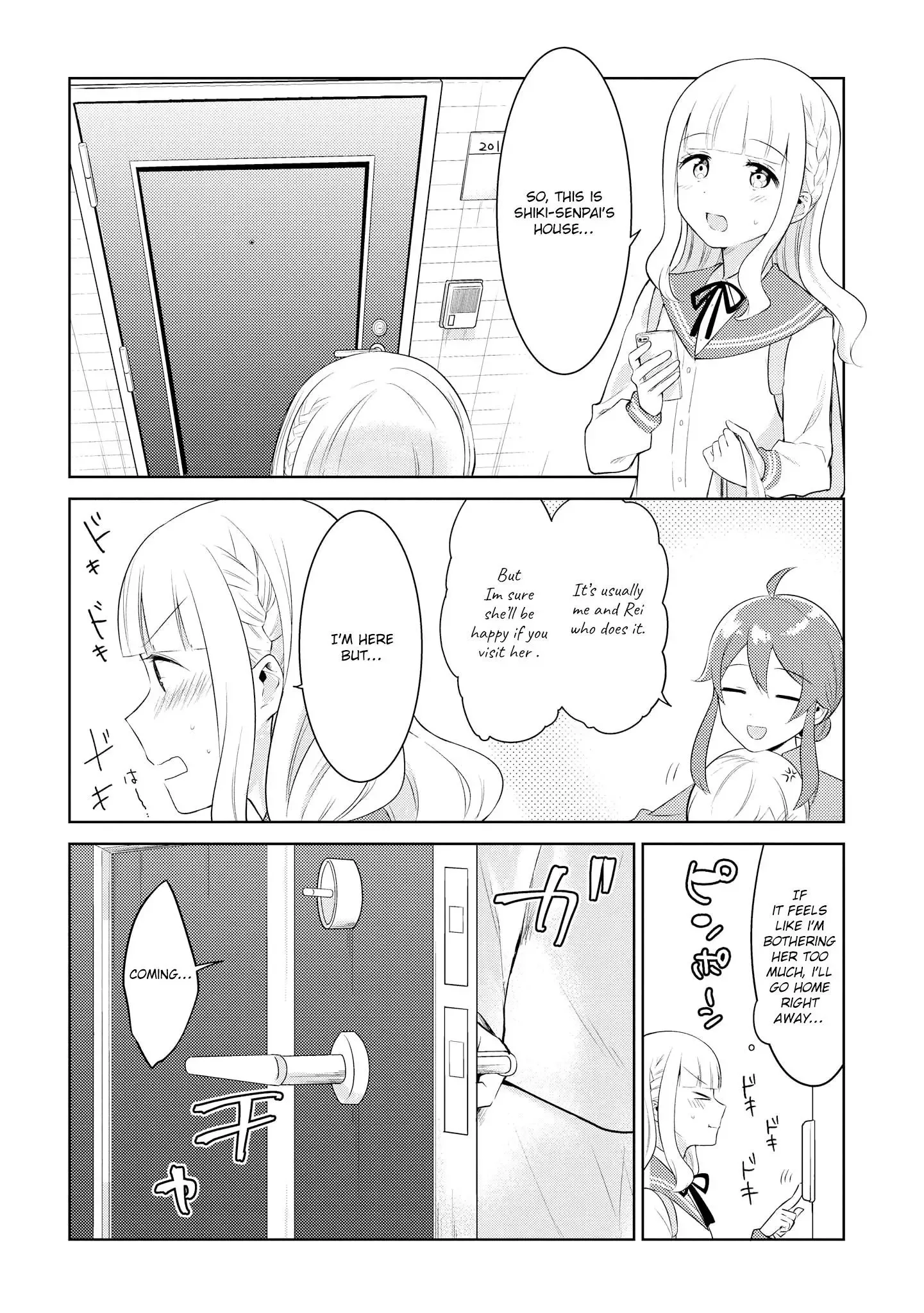 Ikemen Sugidesu Shiki-senpai! Chapter 4 page 4