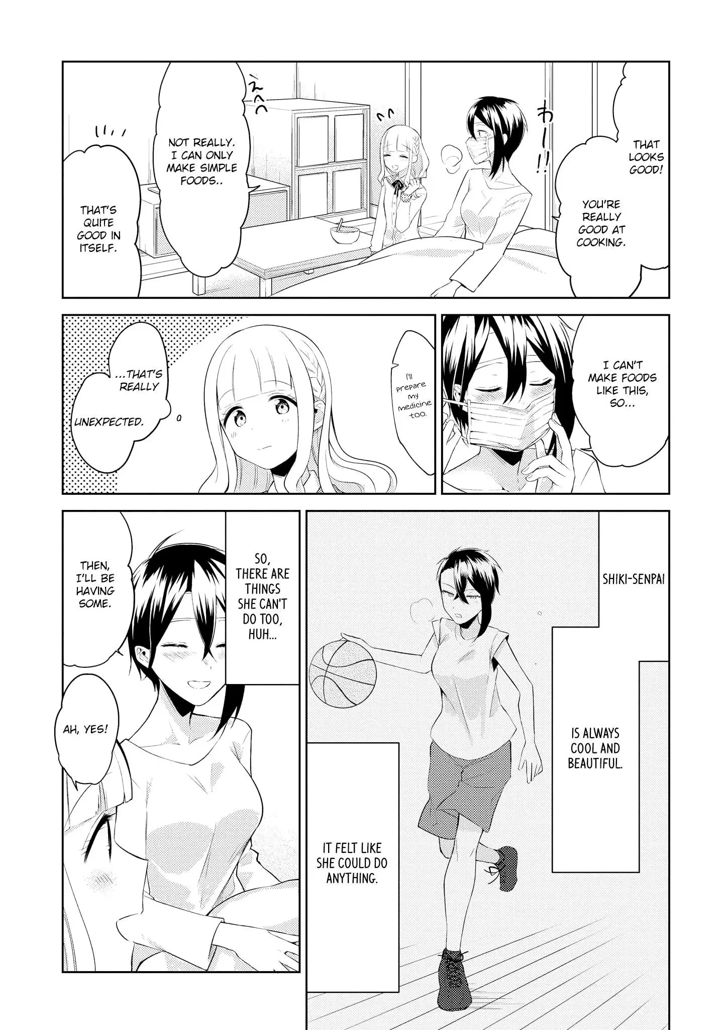Ikemen Sugidesu Shiki-senpai! Chapter 4 page 9