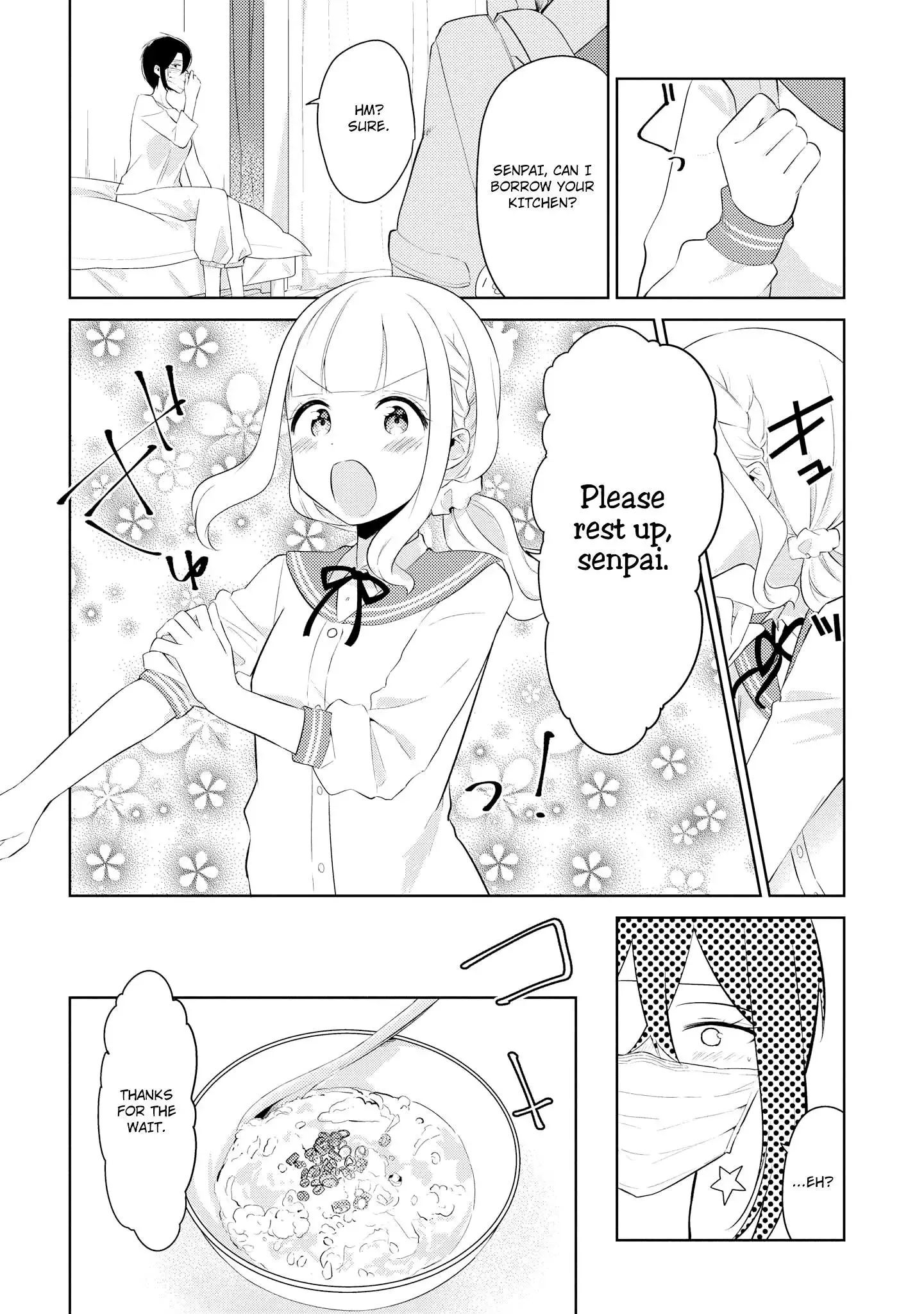 Ikemen Sugidesu Shiki-senpai! Chapter 4 page 8