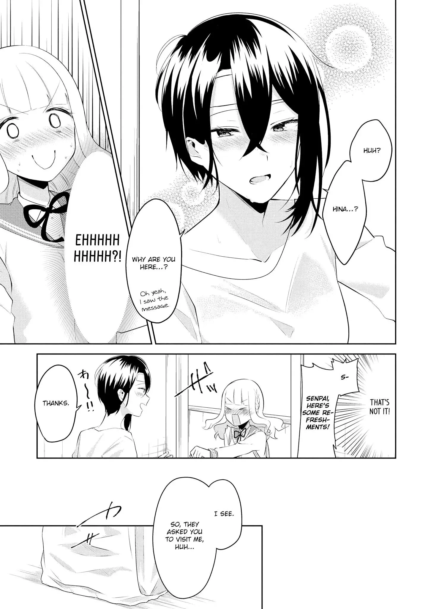Ikemen Sugidesu Shiki-senpai! Chapter 4 page 5