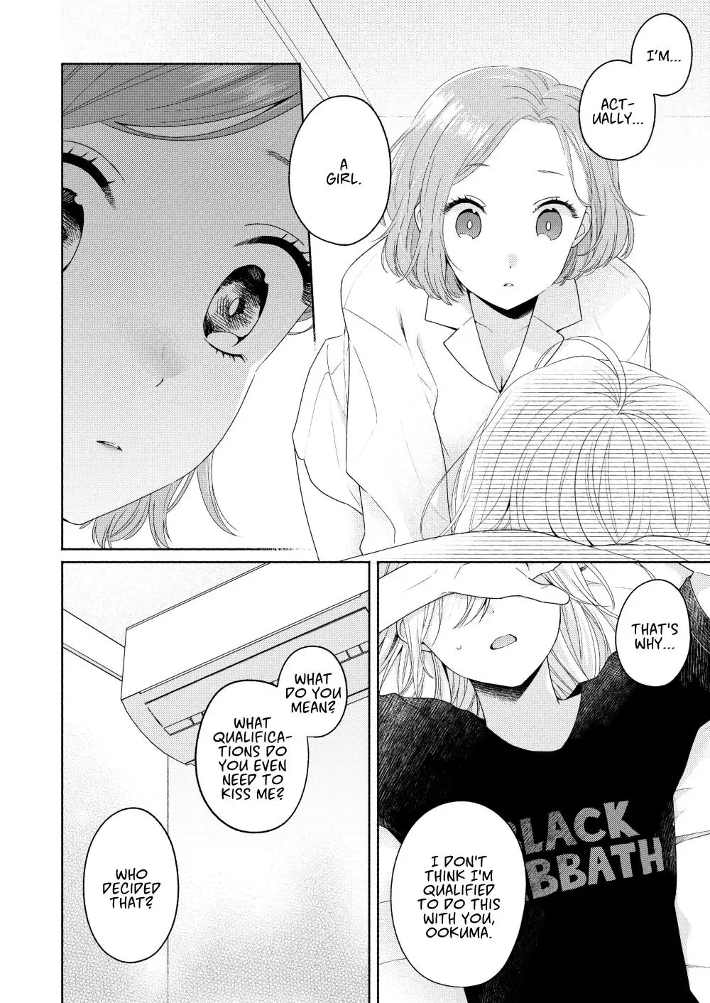 Handsome Girl and Sheltered Girl Chapter 3 page 4