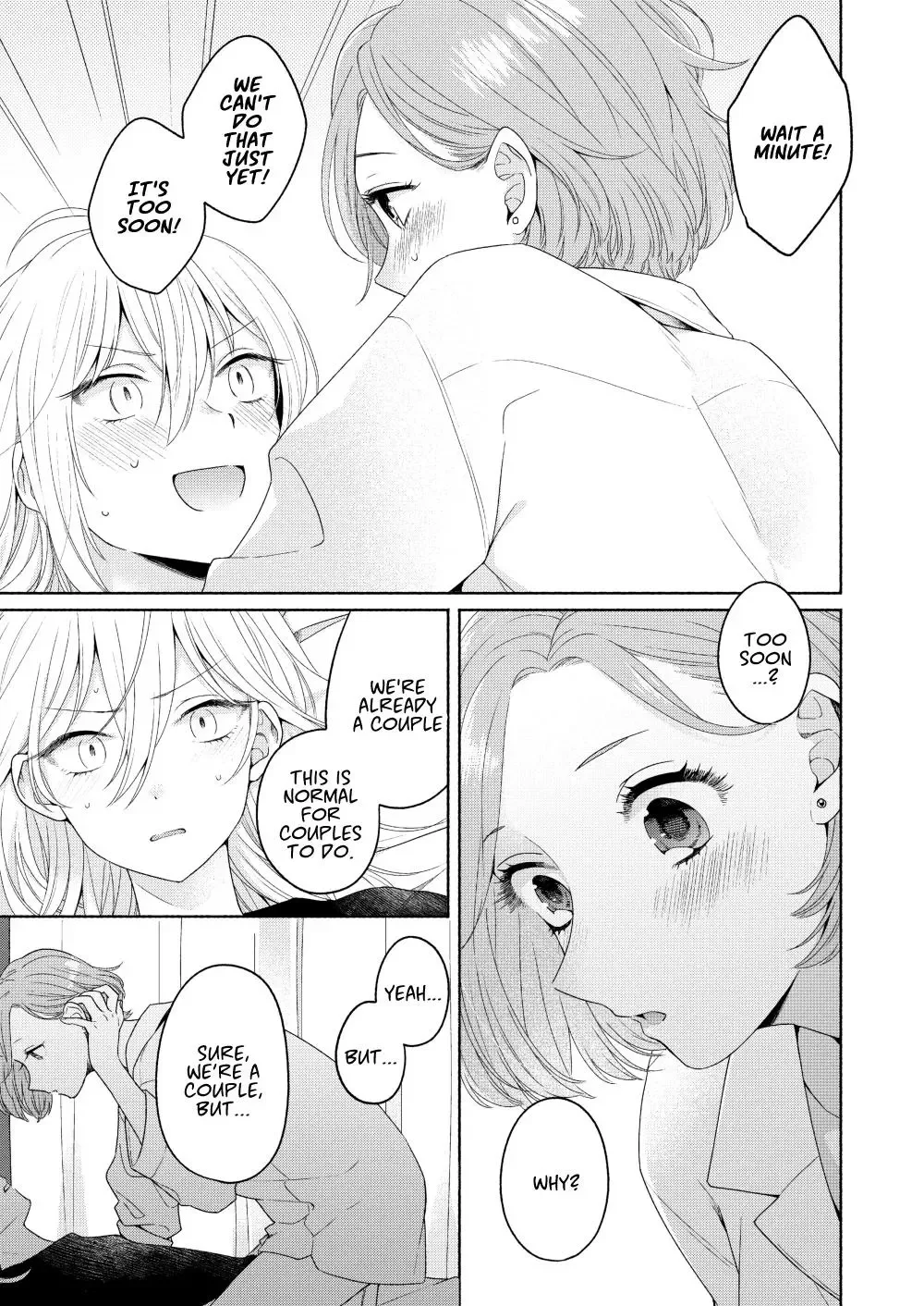 Handsome Girl and Sheltered Girl Chapter 3 page 3