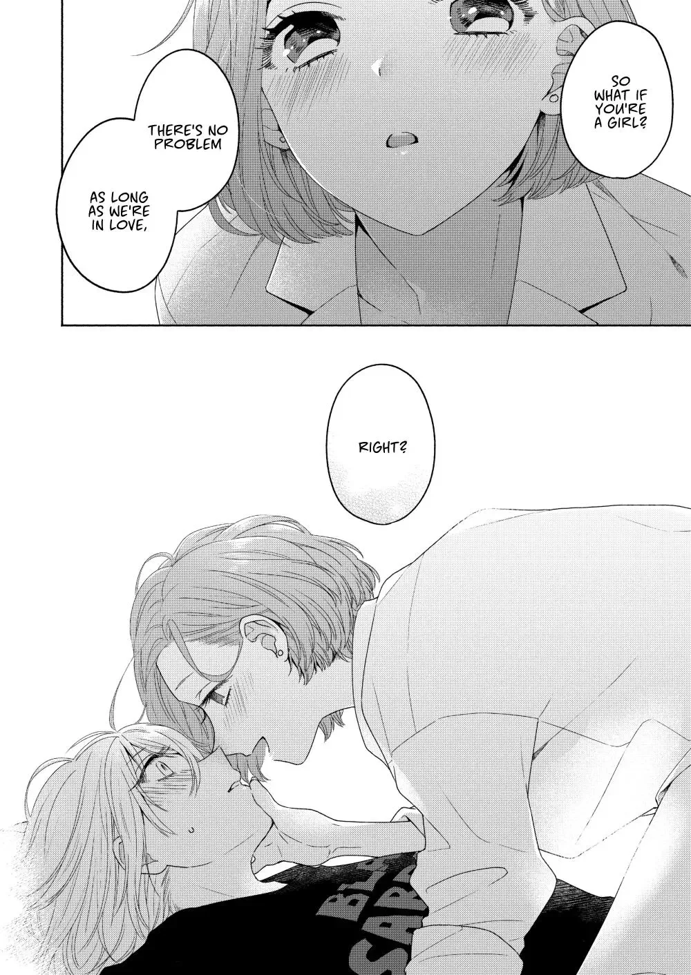 Handsome Girl and Sheltered Girl Chapter 3 page 6