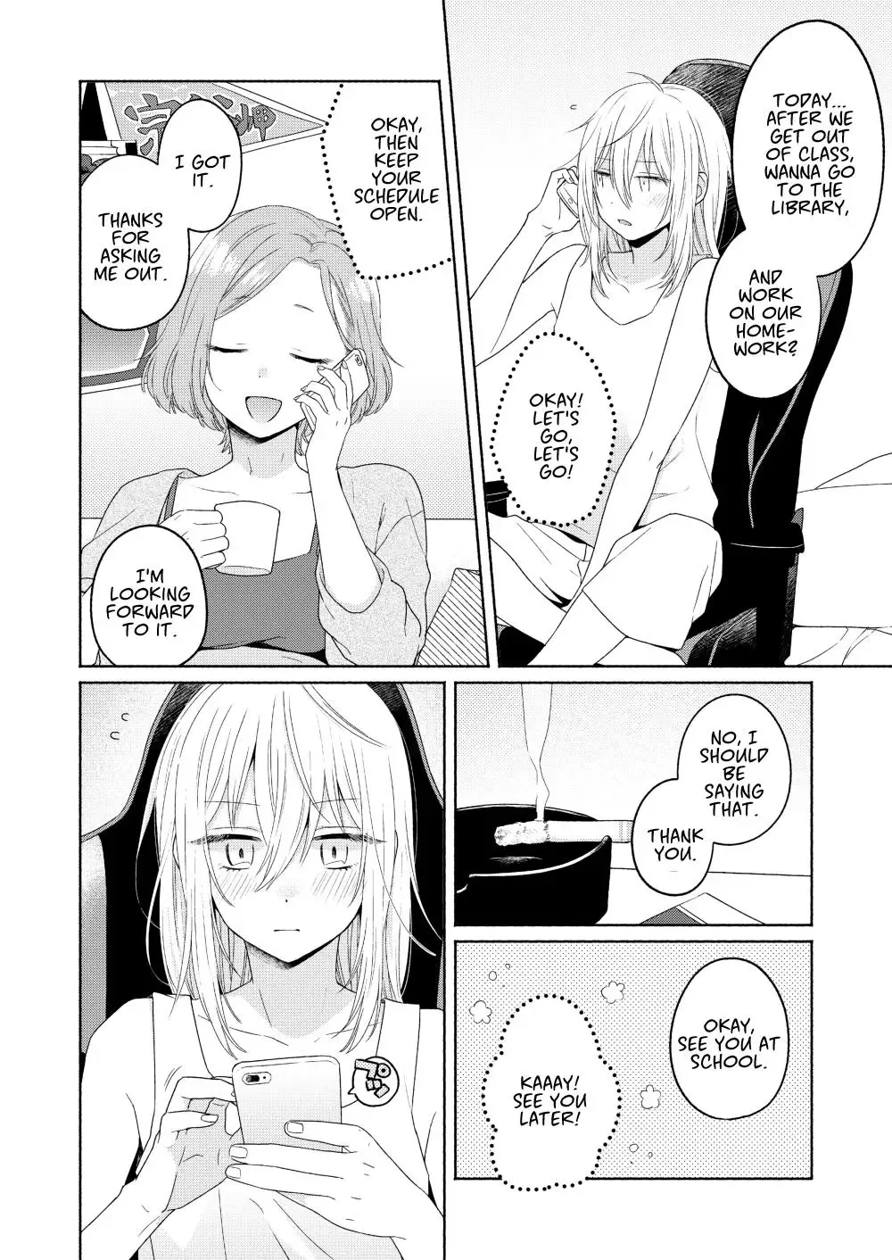 Handsome Girl and Sheltered Girl Chapter 3 page 16