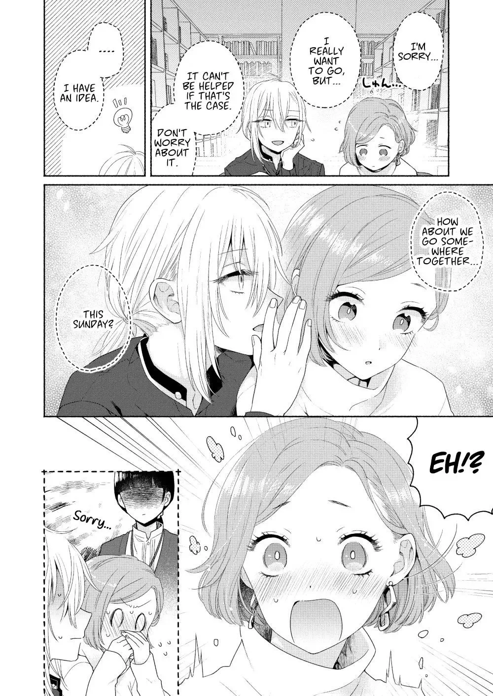 Handsome Girl and Sheltered Girl Chapter 3 page 22