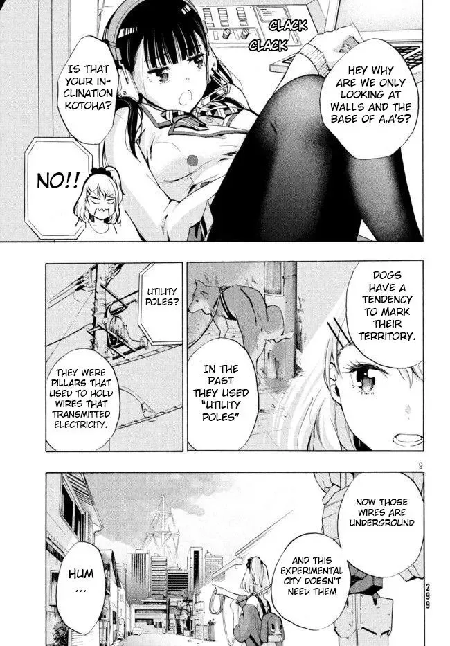 Robot Izonkei Joshi no Meiwaku na Nichijou Chapter 3 page 9
