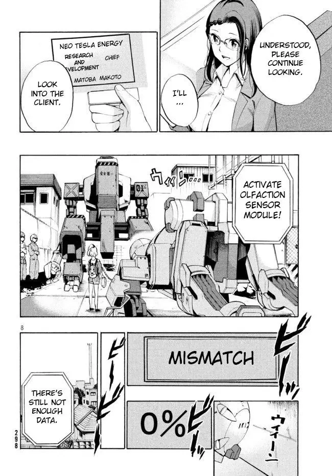 Robot Izonkei Joshi no Meiwaku na Nichijou Chapter 3 page 8