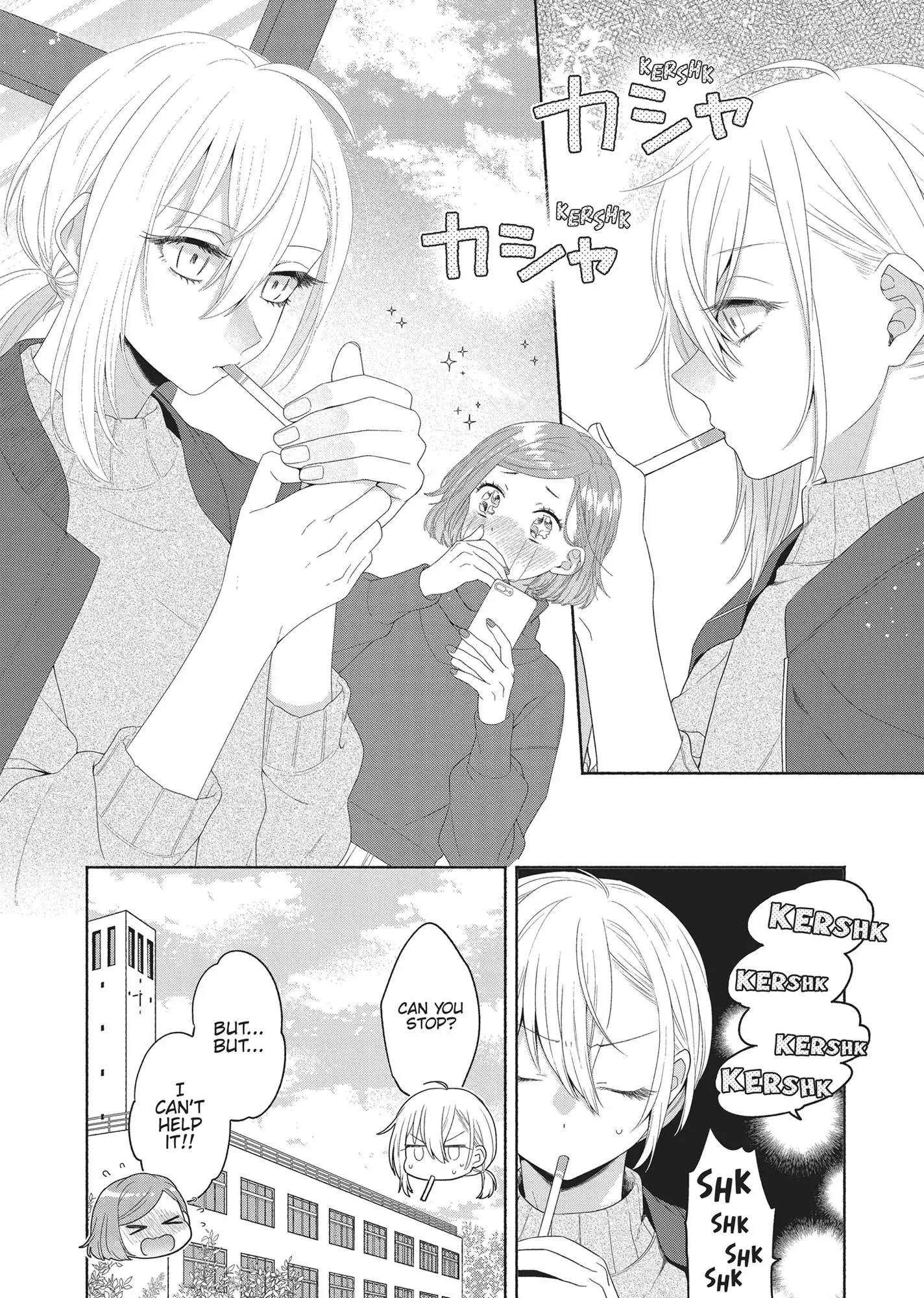 Handsome Girl and Sheltered Girl Chapter 3.5 page 2