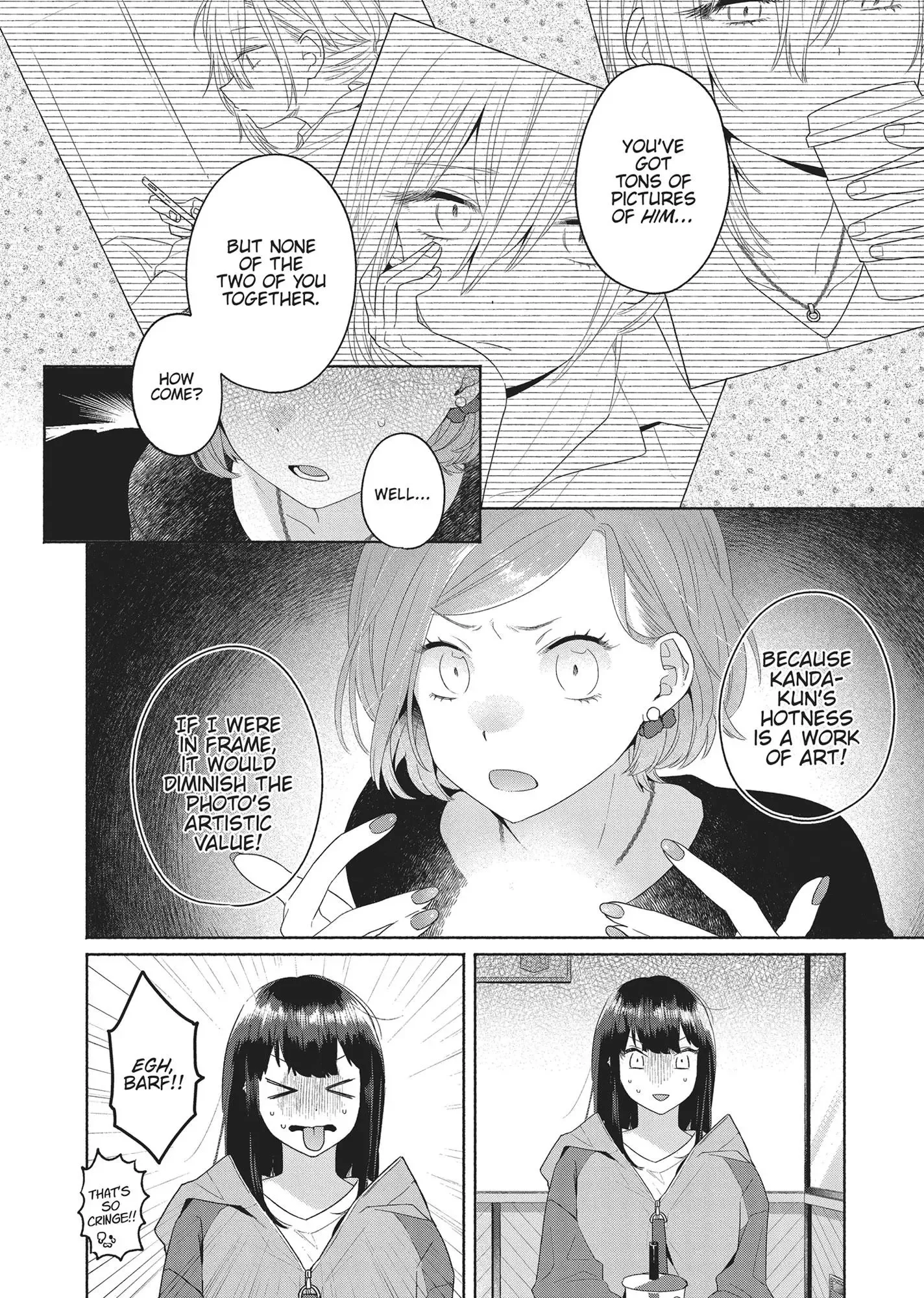 Handsome Girl and Sheltered Girl Chapter 3.5 page 4