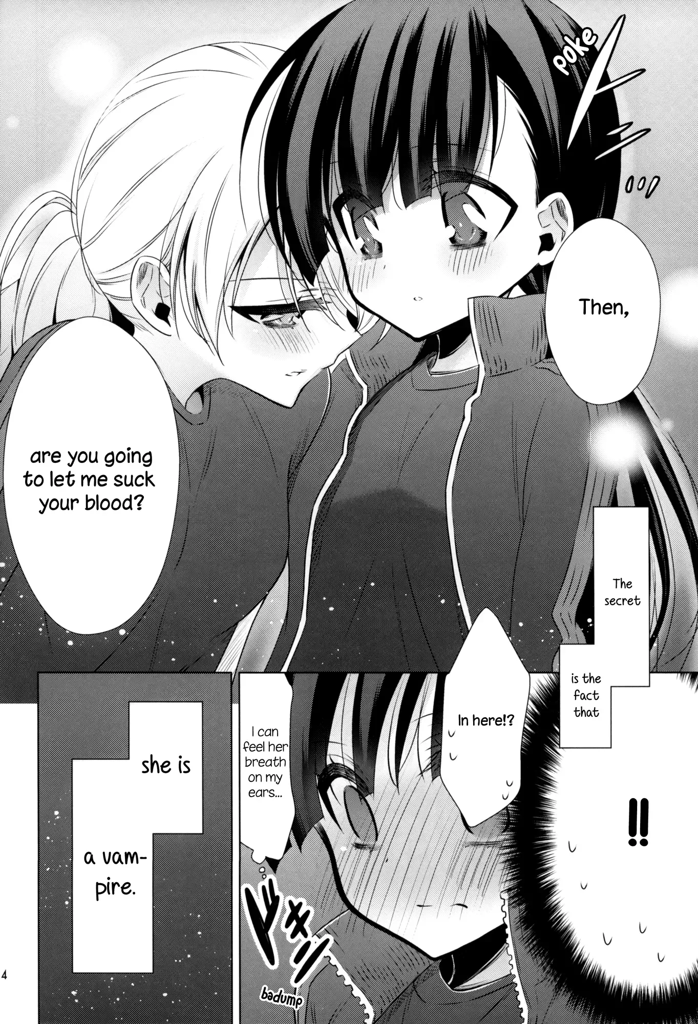 Vampire-chan x Junior-chan Chapter 3.5 page 14