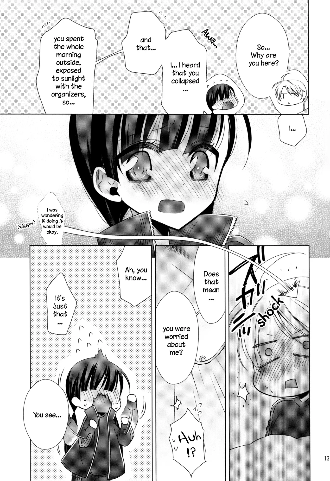 Vampire-chan x Junior-chan Chapter 3.5 page 13