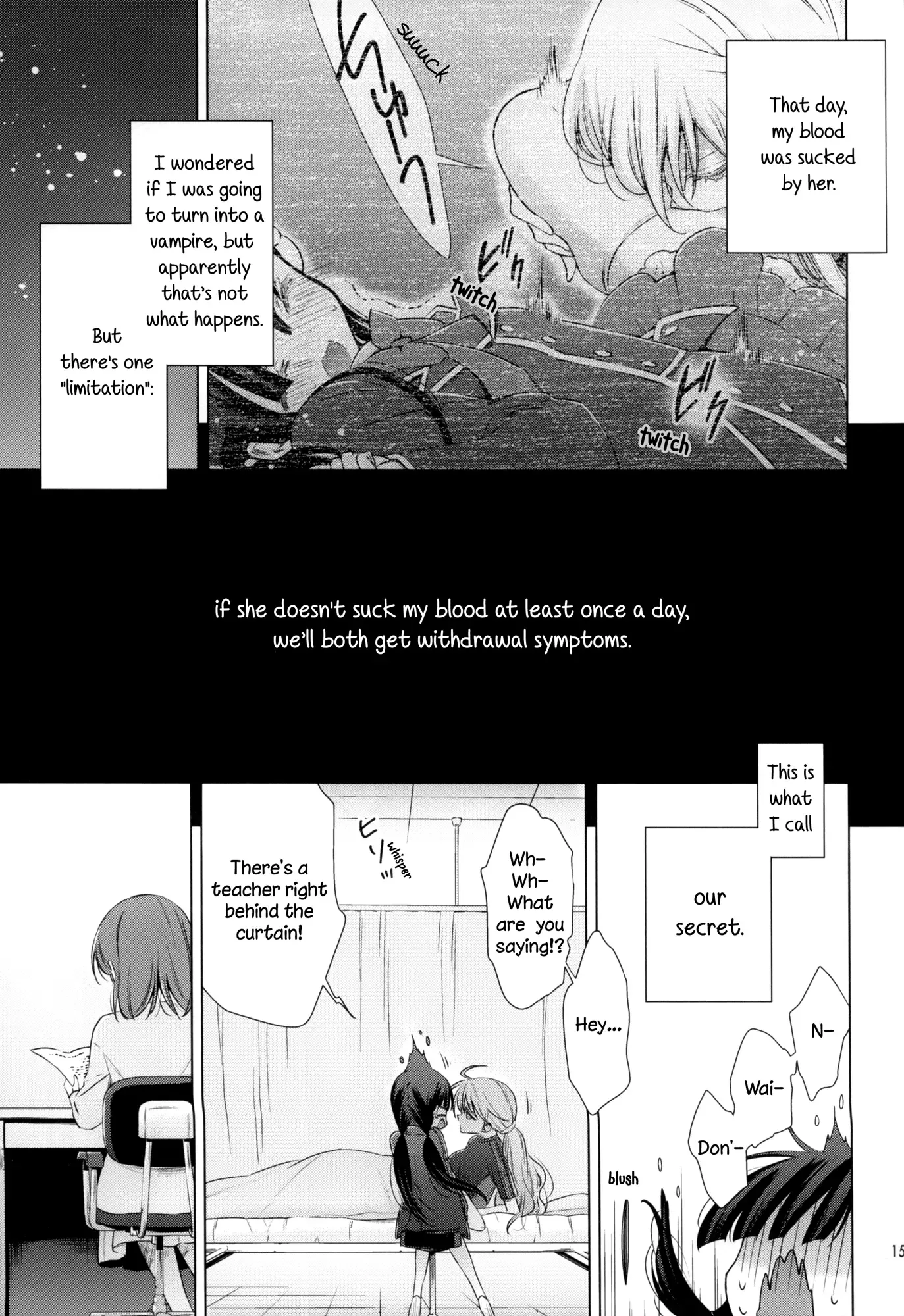 Vampire-chan x Junior-chan Chapter 3.5 page 15