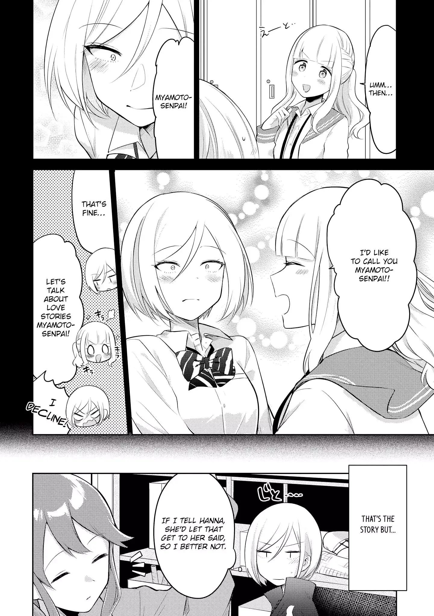 Ikemen Sugidesu Shiki-senpai! Chapter 5.5 page 4