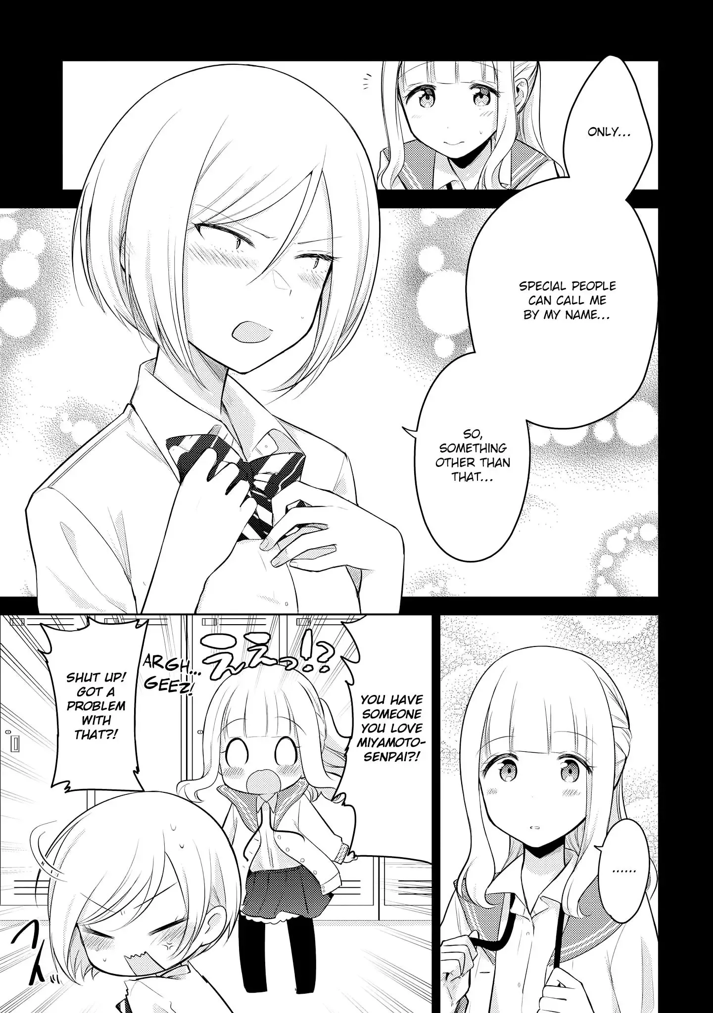 Ikemen Sugidesu Shiki-senpai! Chapter 5.5 page 3