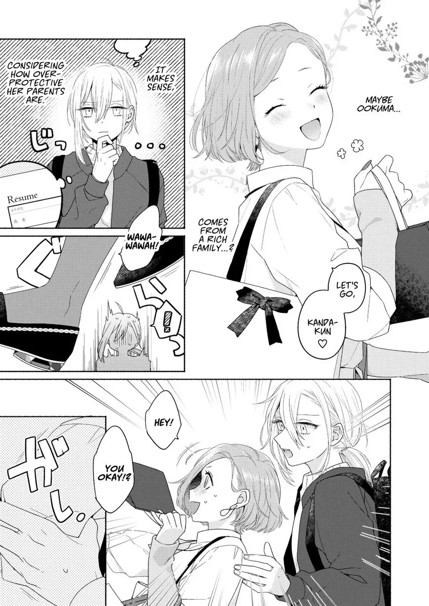 Handsome Girl and Sheltered Girl Chapter 4 page 5