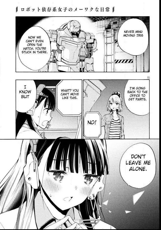 Robot Izonkei Joshi no Meiwaku na Nichijou Chapter 4 page 14