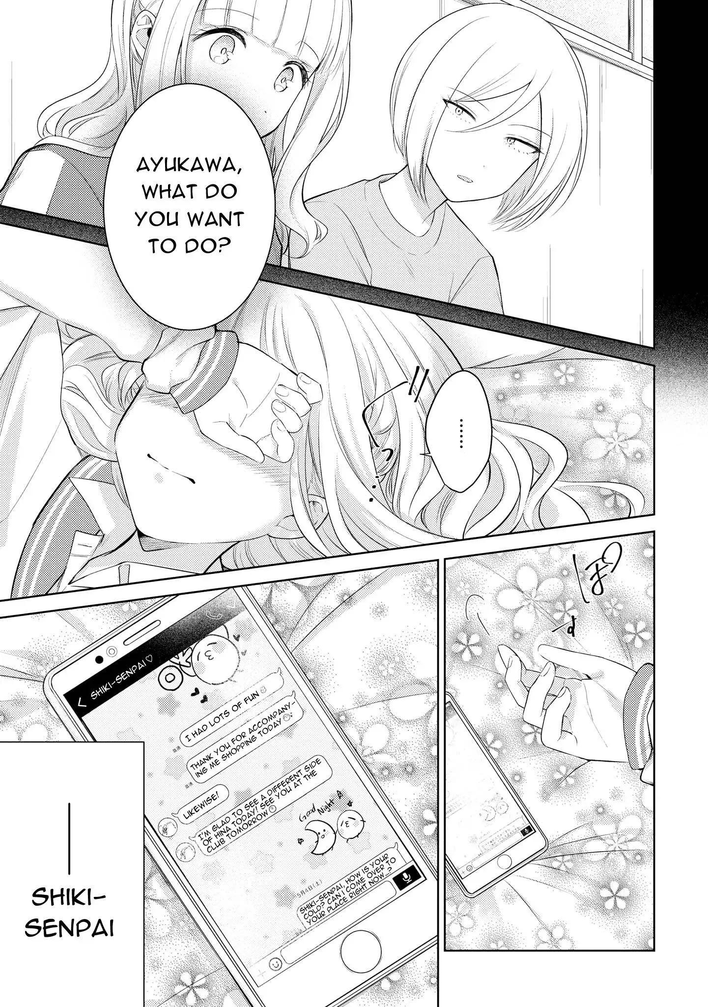 Ikemen Sugidesu Shiki-senpai! Chapter 6 page 18