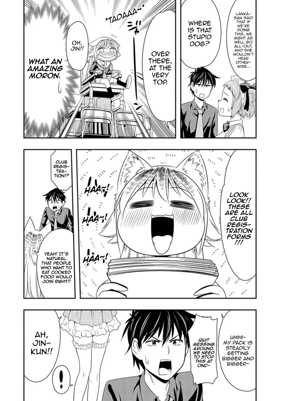 Murenase! Shiiton Gakuen Chapter 7 page 14