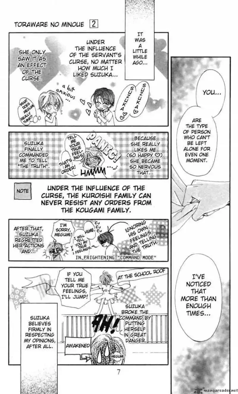 Toraware no Minoue Chapter 5 page 7