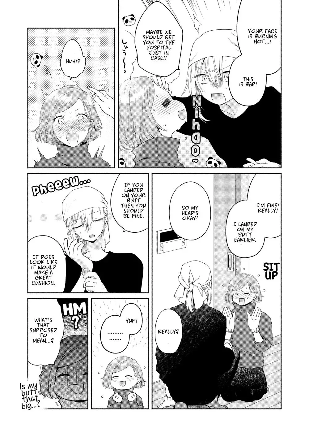 Handsome Girl and Sheltered Girl Chapter 5 page 19