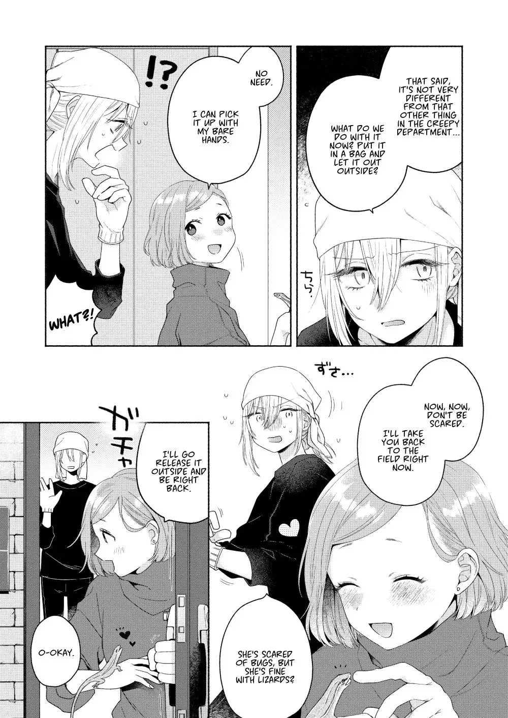 Handsome Girl and Sheltered Girl Chapter 5 page 23