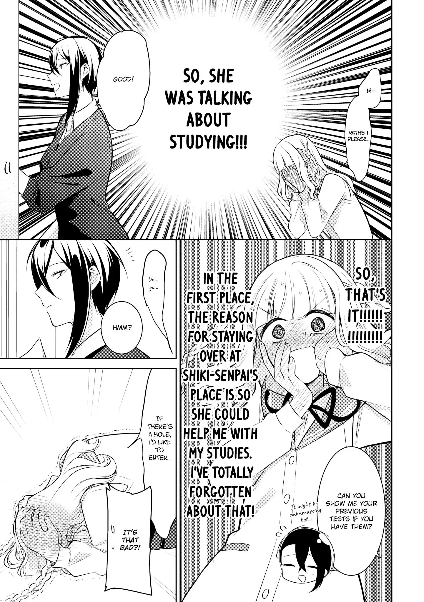 Ikemen Sugidesu Shiki-senpai! Chapter 8 page 9