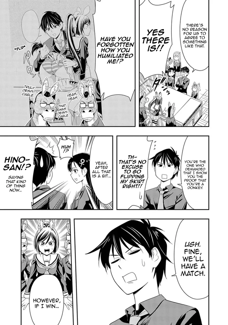 Murenase! Shiiton Gakuen Chapter 8 page 11