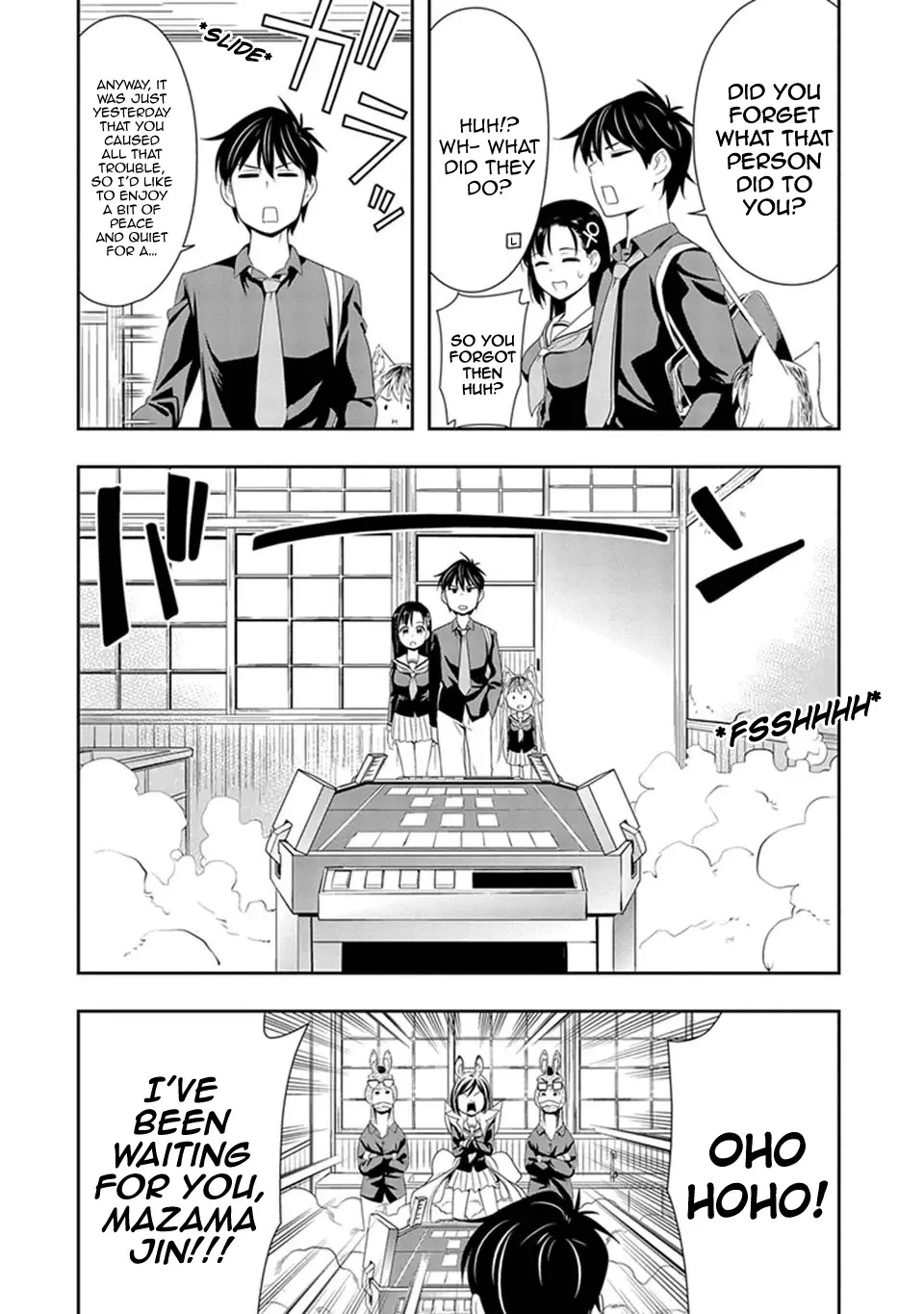 Murenase! Shiiton Gakuen Chapter 8 page 8