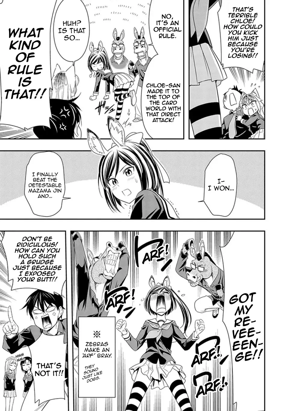Murenase! Shiiton Gakuen Chapter 8 page 17