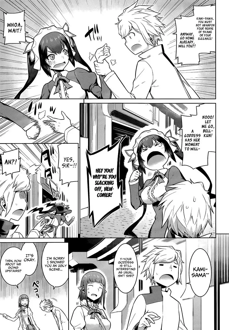 Dungeon ni Deai wo Motomeru no wa Machigatteiru Darou ka Chapter 15 page 4