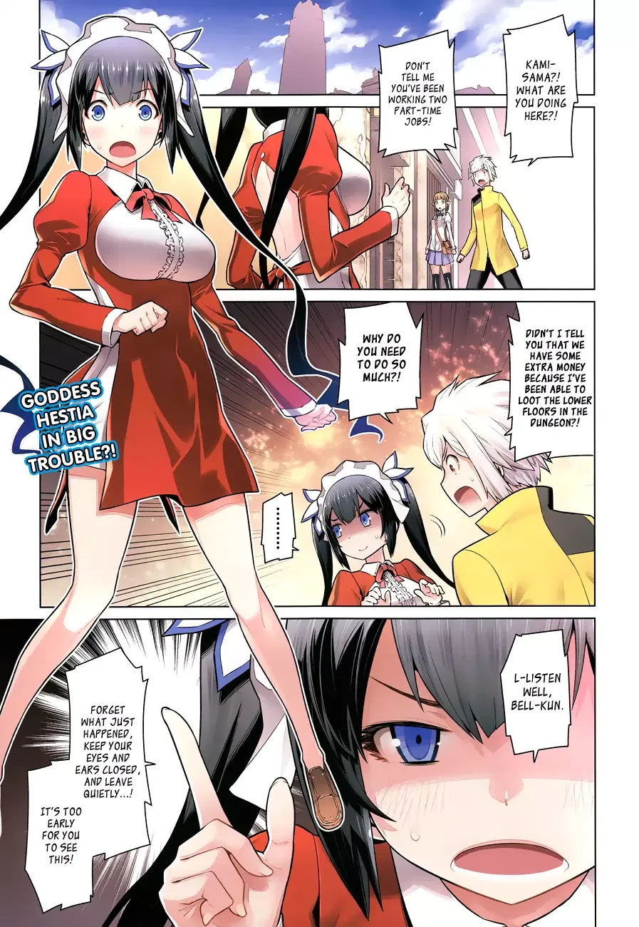 Dungeon ni Deai wo Motomeru no wa Machigatteiru Darou ka Chapter 15 page 2