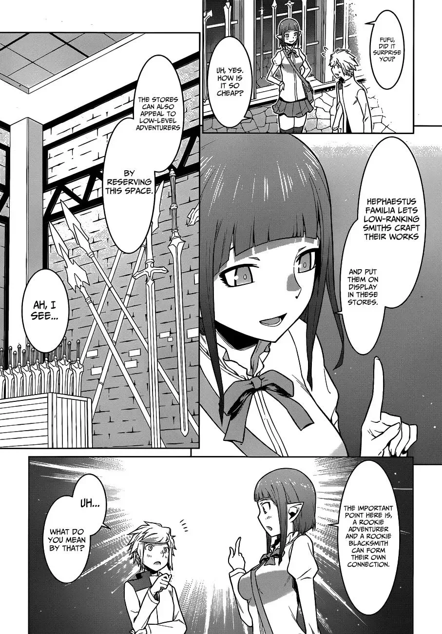 Dungeon ni Deai wo Motomeru no wa Machigatteiru Darou ka Chapter 15 page 6