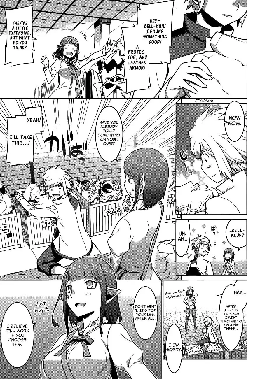Dungeon ni Deai wo Motomeru no wa Machigatteiru Darou ka Chapter 15 page 10