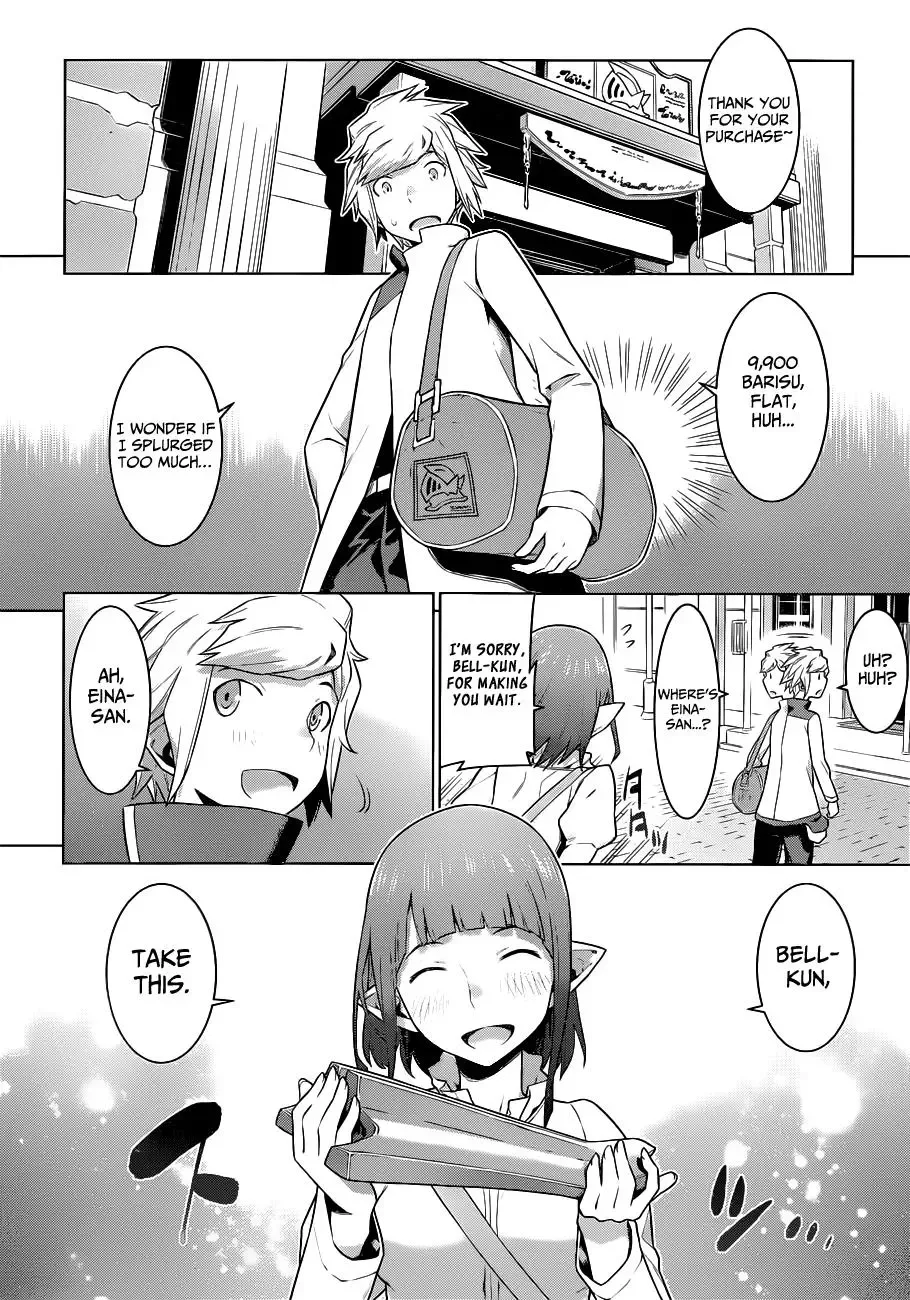 Dungeon ni Deai wo Motomeru no wa Machigatteiru Darou ka Chapter 15 page 11