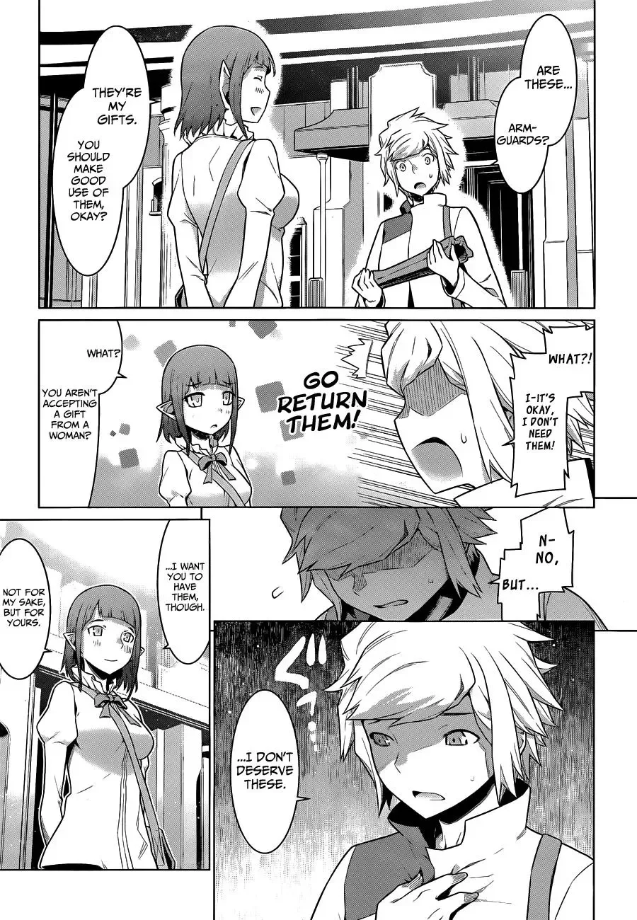 Dungeon ni Deai wo Motomeru no wa Machigatteiru Darou ka Chapter 15 page 12
