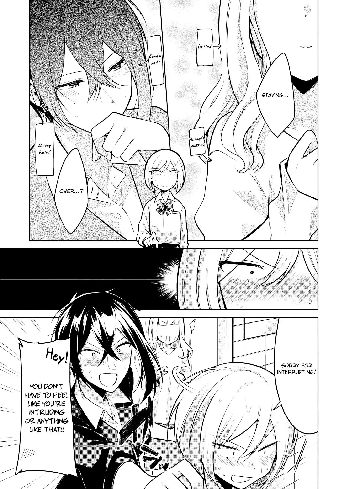 Ikemen Sugidesu Shiki-senpai! Chapter 9 page 4