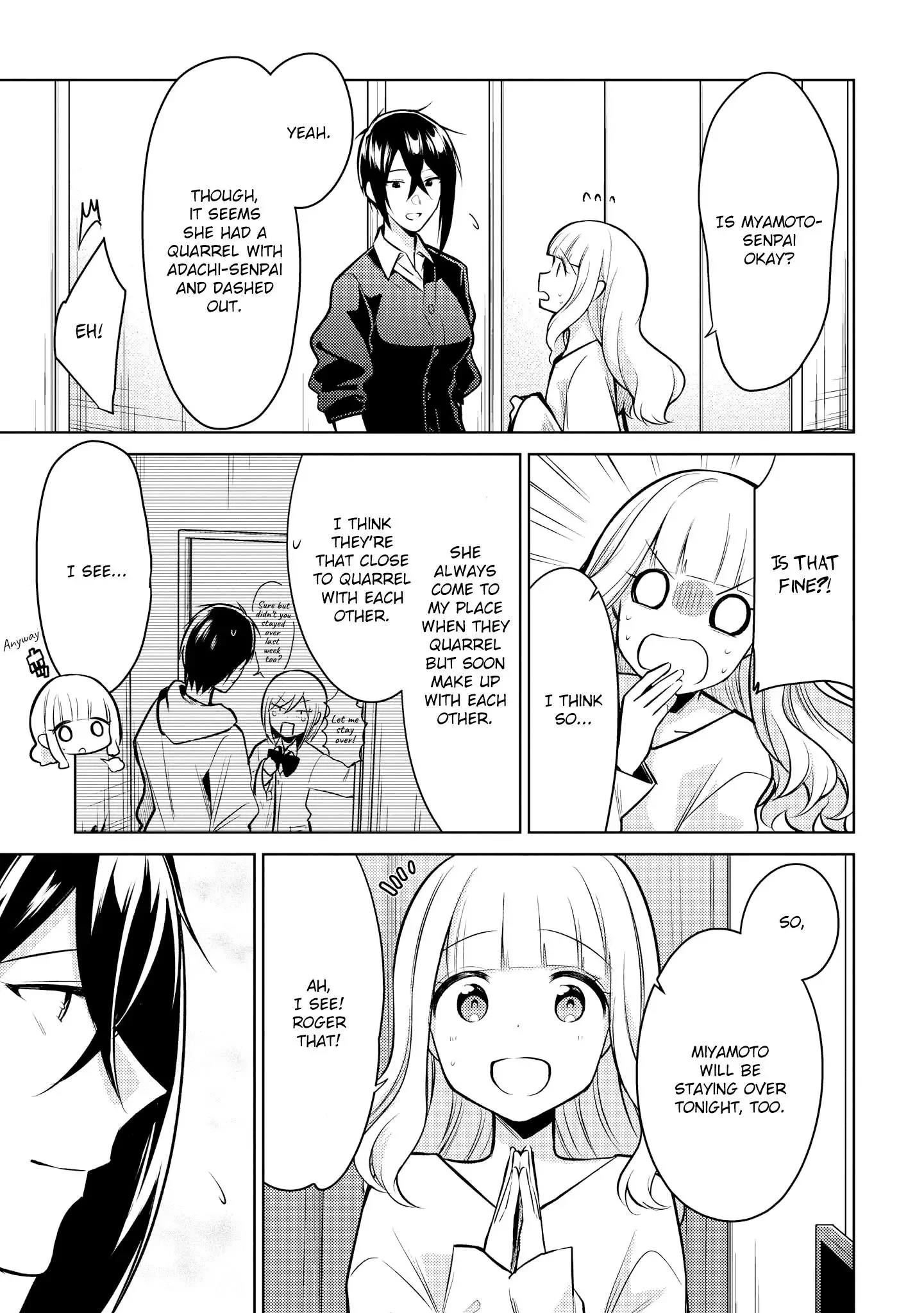 Ikemen Sugidesu Shiki-senpai! Chapter 9 page 10