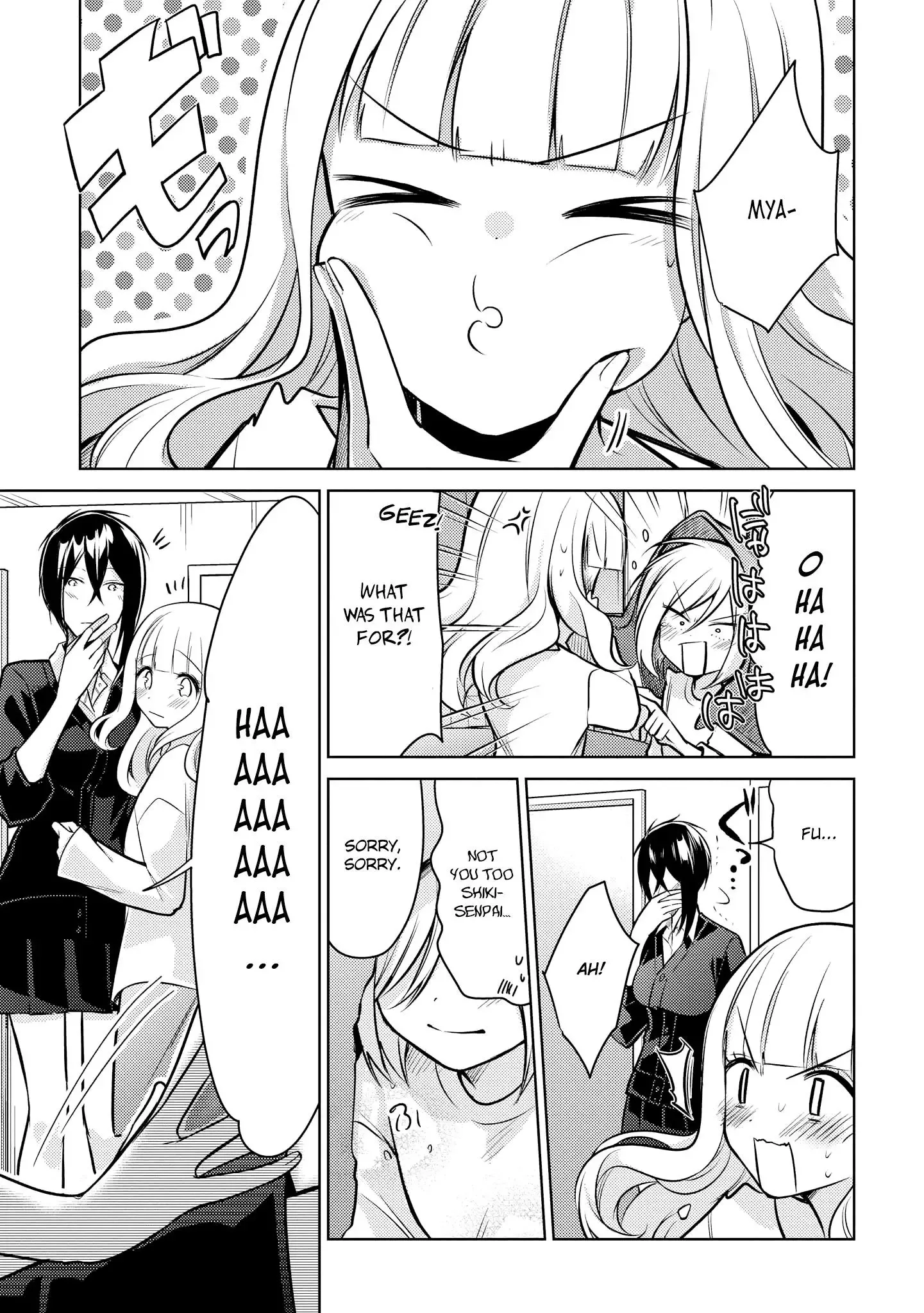 Ikemen Sugidesu Shiki-senpai! Chapter 9 page 30