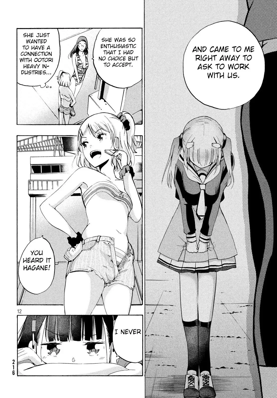 Robot Izonkei Joshi no Meiwaku na Nichijou Chapter 6 page 11