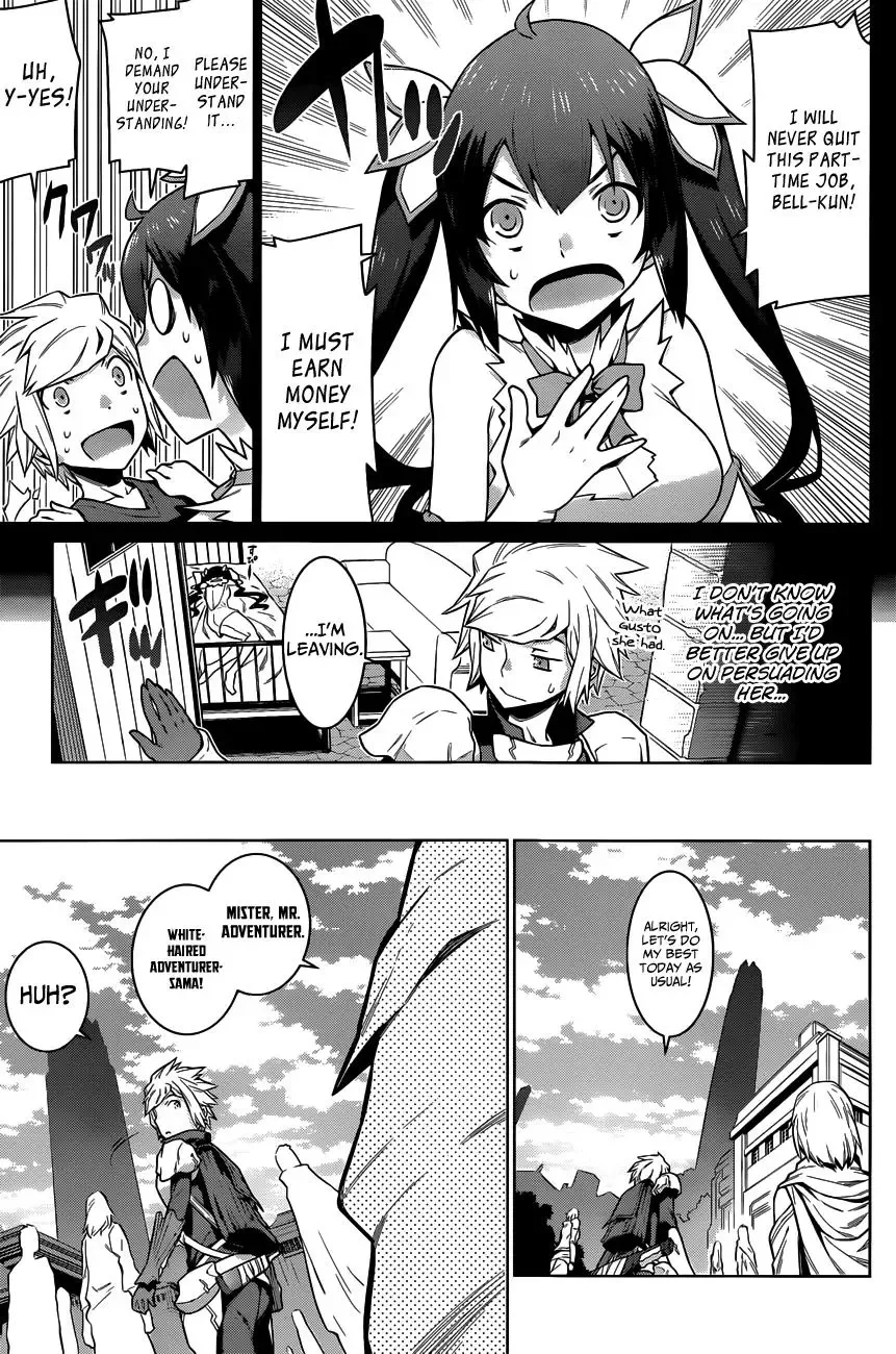 Dungeon ni Deai wo Motomeru no wa Machigatteiru Darou ka Chapter 16 page 10
