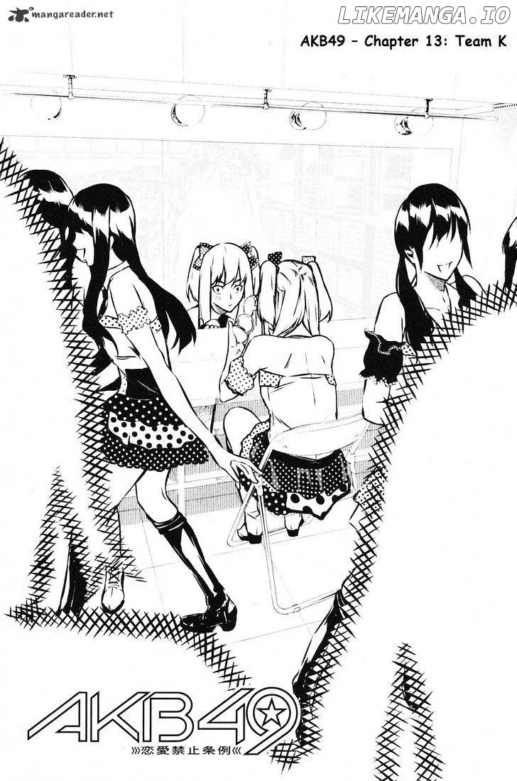AKB49 - Renai Kinshi Jourei Chapter 13 page 2